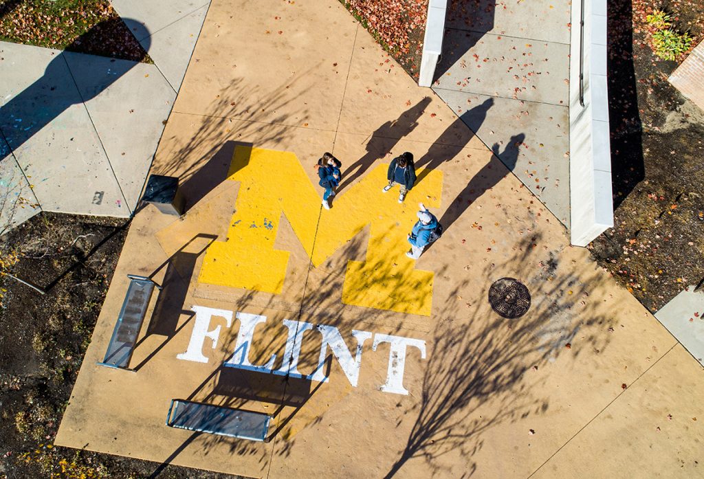 A photo of U-M Flint campus.