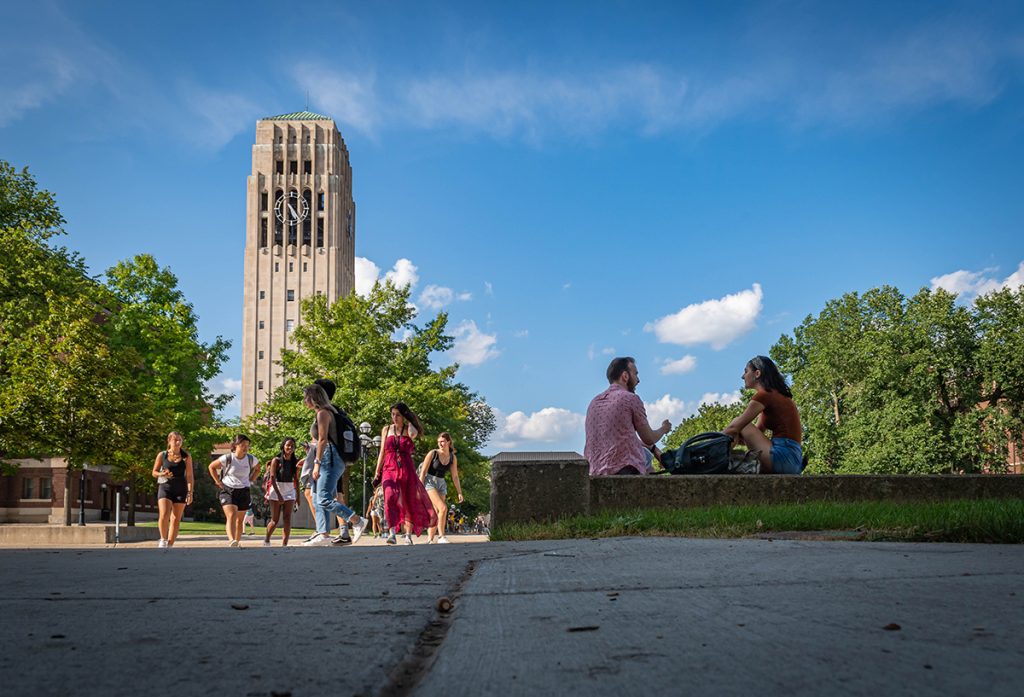 A photo of U-M Ann Arbor campus.