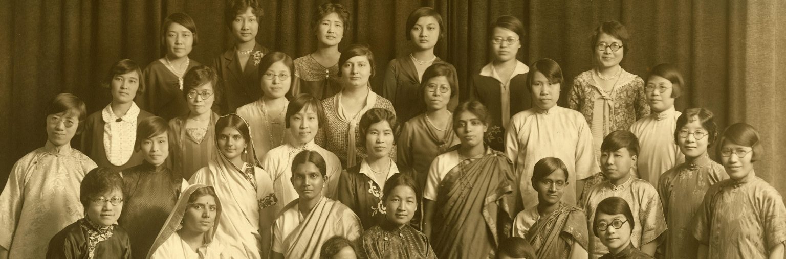 A photo of Barbour Scholars and Fellows from 1929 to 1930.